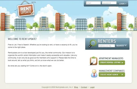 Rent Update screenshot